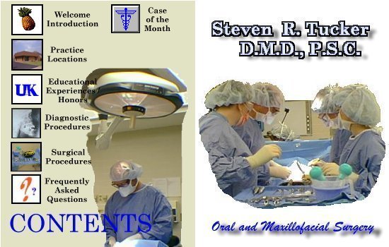 Oral and Maxillofacial Surgery is the speciality of the dental profession that deals with the diagnosis,surgical, and adjunctive treatment of diseases, injuries, and defects of the mouth, jaws, and face. Welcome to the home page of Dr. Steven R. Tucker.